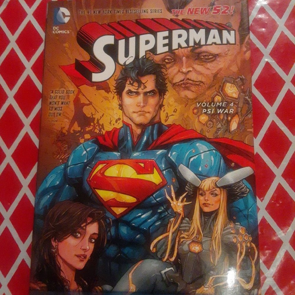 Superman hardcover volume 4 Psi War DC Comics